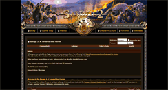 Desktop Screenshot of forums.savage2.com