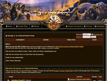 Tablet Screenshot of forums.savage2.com